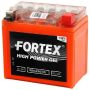 Автомобильный аккумулятор Fortex GEL 1205 5А/ч-12V ст EN80 болт обратная 113x68x105