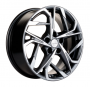 Легковой диск Khomen Wheels KHW1716 7x17 5x114,3 ET47 66,1 Gray-FP